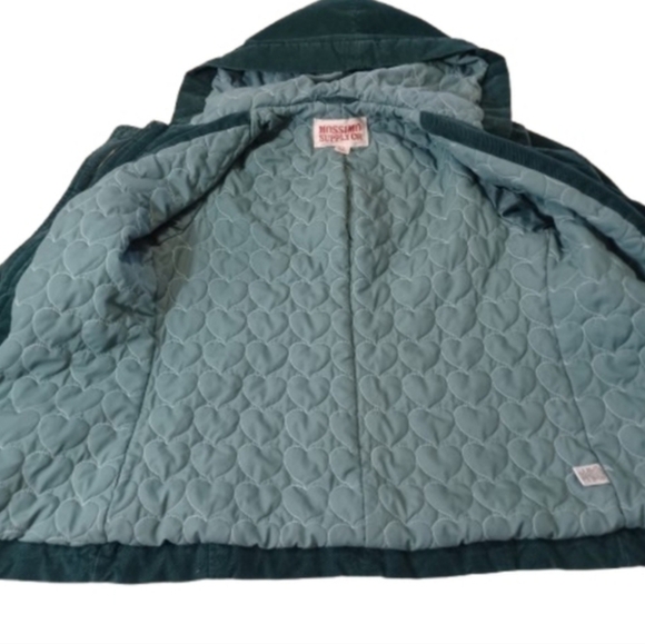 Mossimo Supply Co. Hoodie Dark Green Cotton Size Large Women's Utility Jacket - Picture 3 of 5